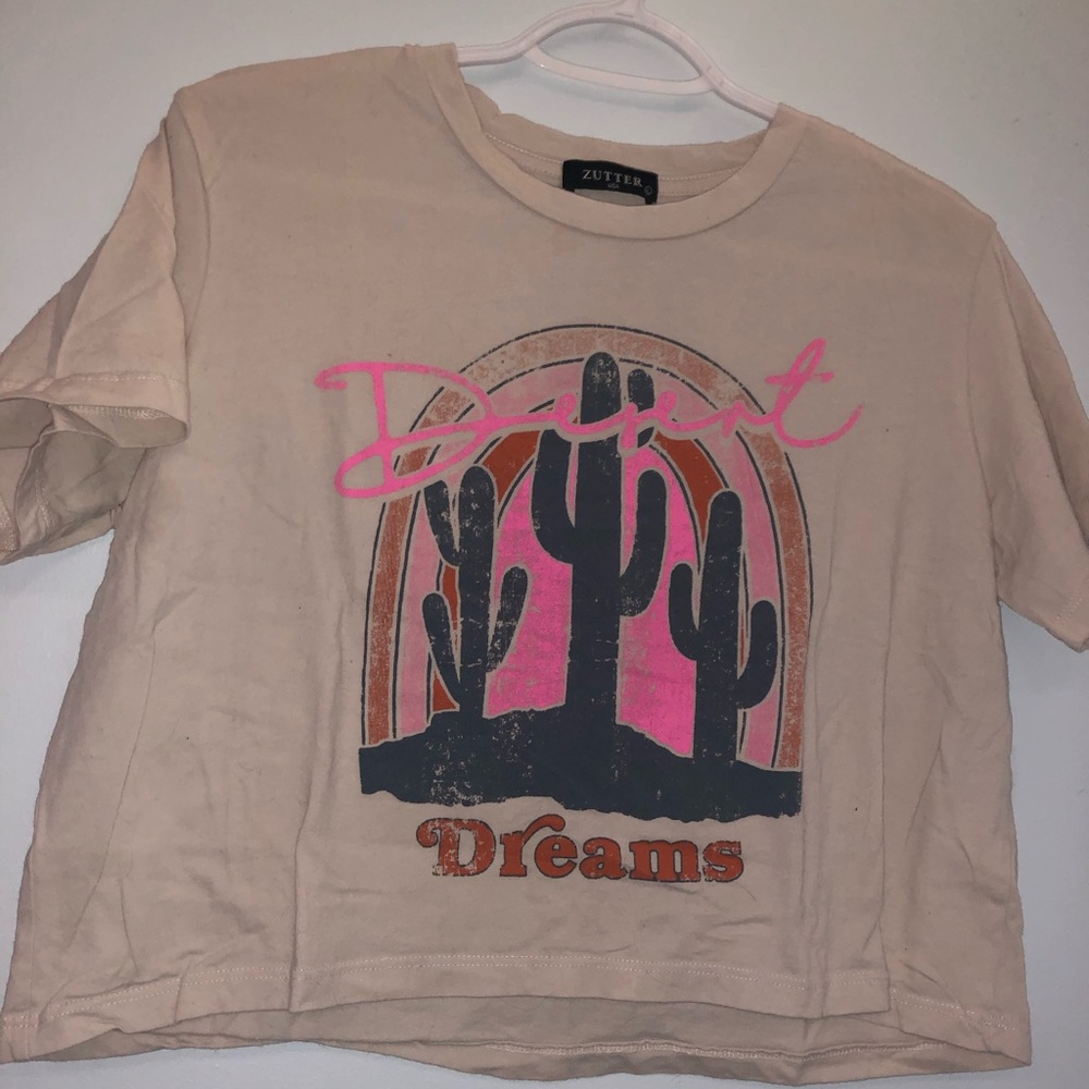 'Desert Dreams' Cropped Tee